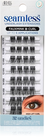 Ardell Seamless Refill Light Modern FauxMink stick-on cluster lashes