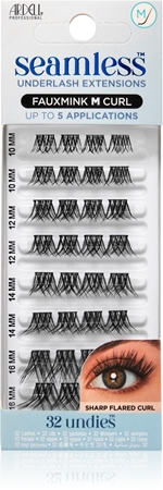Ardell Seamless Refill Light Modern FauxMink stick-on cluster lashes