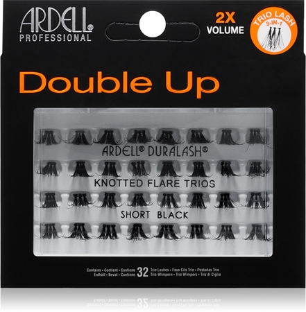 Ardell Double Up Trios 2xVolume stick-on cluster lashes