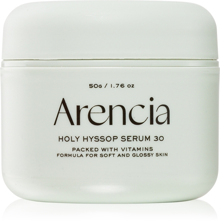 Arencia Holy Hyssop Serum 30 Cream Serum for skin with hyperpigmentation