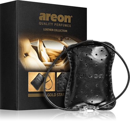 Areon Leather Collection Gold Star vůně do auta