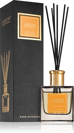 Areon Home Black Gold Amber aromadiffuuseri täytöllä