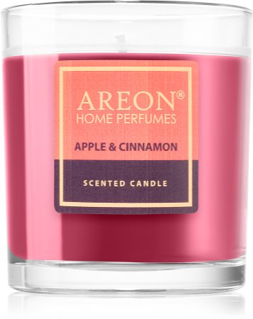 Areon Scented Candle Apple & Cinnamon vonná svíčka