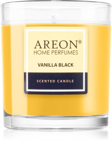 Areon Scented Candle Vanilla Black aроматична свічка