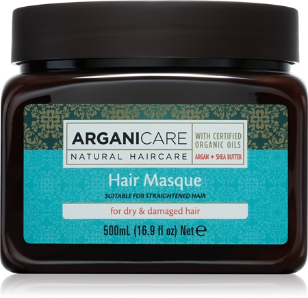 Arganicare Argan Oil & Shea Butter Hair Masque masque hydratant nourrissant pour cheveux secs et abîmés