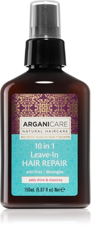 Arganicare Argan Oil & Shea Butter 10 in 1 Leave-In Hair Repair Juustesse jäetav hooldus juustele