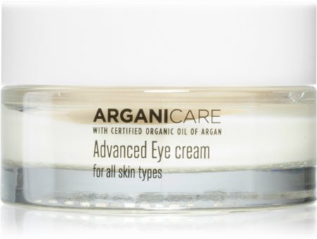 Arganicare Advanced Eye Cream creme de olhos suavizante  para todos os tipos de pele