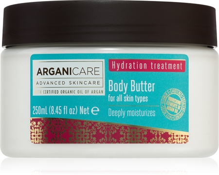 Arganicare Hydration Treatment Body Butter Körperbutter mit nahrhaften Effekt