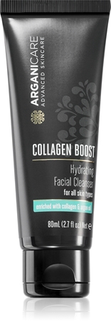 Arganicare Collagen Boost Hydrating Facial Cleanser Moisturizing Cleansing Gel
