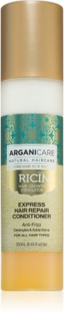 Arganicare Ricin Express Hair Repair Conditioner Leave-in balsam För skadat hår