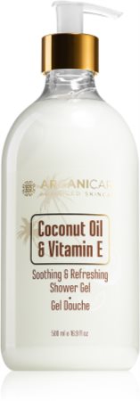 Arganicare Coconut Oil & Vitamin E пом’якшуючий гель для душу