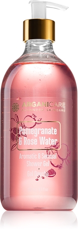 Arganicare Pomegrenate & Rose Water Shower Gel opojný sprchový gél
