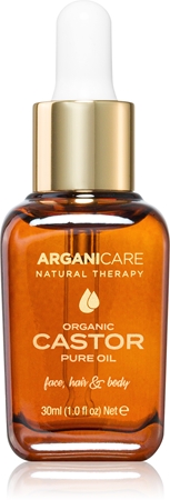Arganicare Organic Castor λάδι ψυχρής έκθλιψης για τα μαλλιά