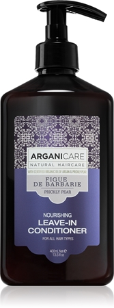 Arganicare Prickly Pear Nourishing Leave-In Conditioner vyživující bezoplachový kondicionér pro suché a poškozené vlasy