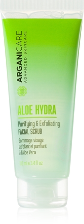 Arganicare Aloe Hydra Facial Scrub peeling hidratante para rosto