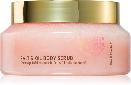 Arganicare Monoi Salt & Oil Body Scrub exfoliante corporal