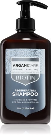 Arganicare Biotin Regenerating Shampoo šampon za tanke lase z biotinom