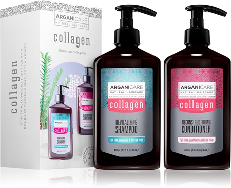 Arganicare Collagen Set Coffret cadeau pour le volume des cheveux