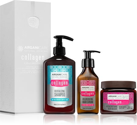 Arganicare Collagen Revitalizing and Restructing Program Set darilni set z revitalizacijskim učinkom