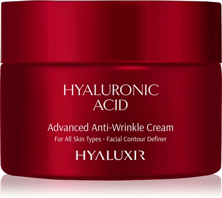 Arganicare Hyaluxir Advanced Anti-Wrinkle Cream Pretgrumbu krēms ar hialuronskābi
