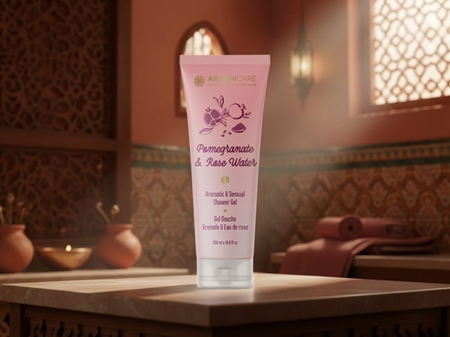 Arganicare Pomegrenate & Rose Water Shower Gel Gel douche