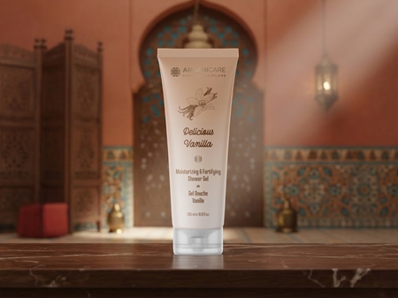 Arganicare Delicious Vanilla Shower Gel sprchový gel