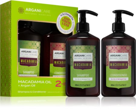Arganicare Macadamia Geschenkset (für das Haar)