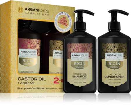 Arganicare Ricin Presentförpackning (för hår)