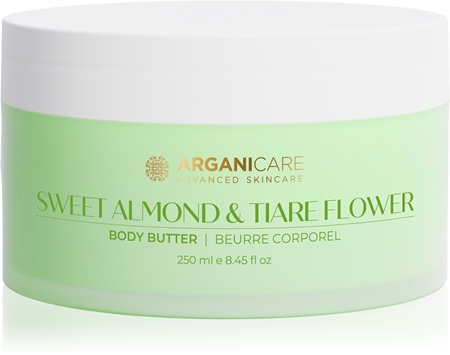 Arganicare Body Butter Almond & Tiare Flower beurre corporel au beurre de karité