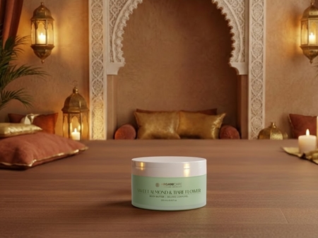 Arganicare Body Butter Almond & Tiare Flower beurre corporel au beurre de karité