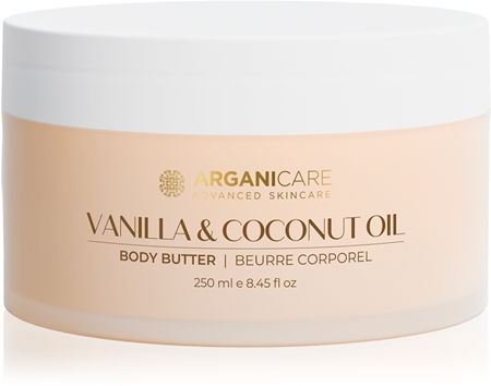 Arganicare Body Butter Vanilla & Coconut Oil beurre corporel à l'huile de coco