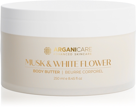 Arganicare Body Butter Musk & White Flower Body Butter with argan oil
