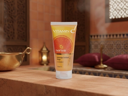 Arganicare Vitamin C Facial Scrub gommage visage à la vitamine C