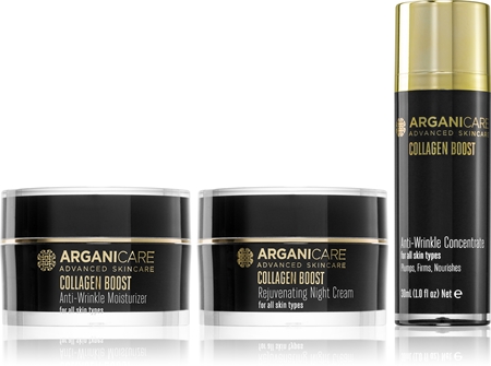 Arganicare Collagen Boost Set coffret para cuidado da pele