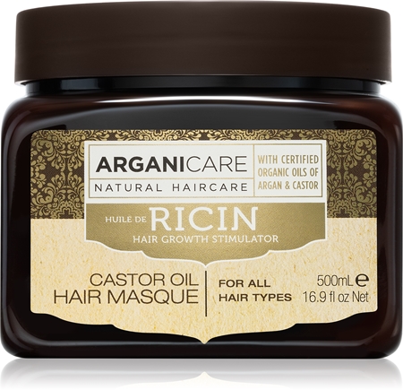 Arganicare Ricin Hair Growth Stimulator подсливаща маска за слаба, склонна към оредяване коса за всички видове коса