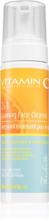 Arganicare Vitamin C Espuma de limpeza com brilho para rosto