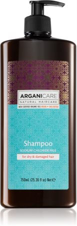 Arganicare Argan Oil & Shea Butter šampon za suhe in poškodovane lase