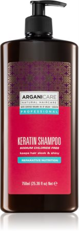Arganicare Keratin Shampoo відновлюючий шампунь