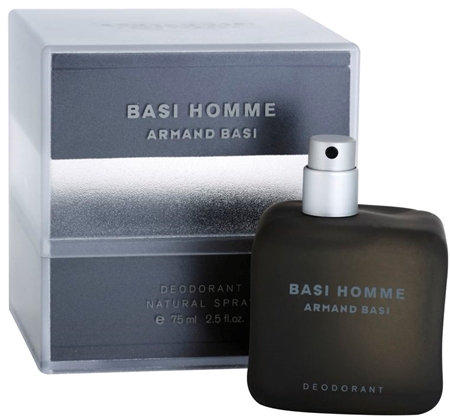 Armand Basi Basi Homme Perfume Deodorant for Men 75 ml