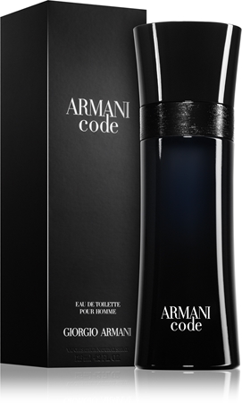 Armani black code notino discount