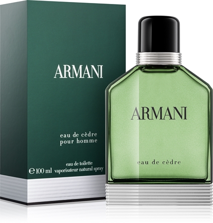 Parfum armani 2025 eau de cedre