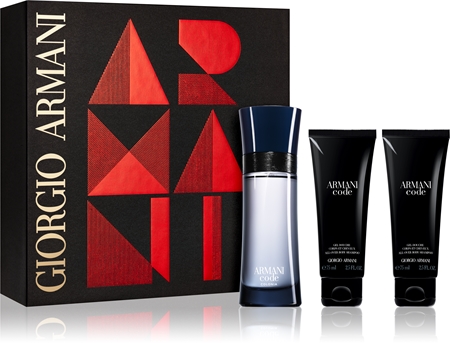 Armani colonia gift set on sale