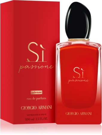Armani Sì Passione Intense Eau de Parfum voor Vrouwen