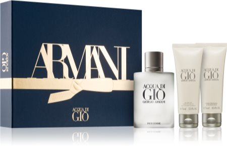 Armani Acqua di Gi Pour Homme gift set for men notino