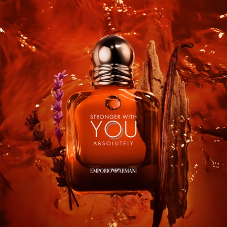 STRONGER WITH YOU ABSOLUTELY、 100mlの男性用 Armani Emporio Stronger With You Absolutely perfumy dla