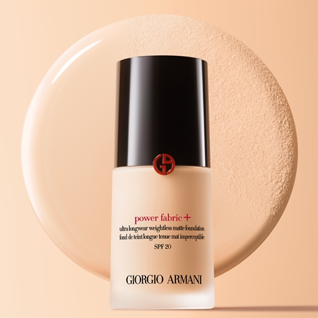 Armani Power Fabric+ Foundation full coverage foundation SPF 20