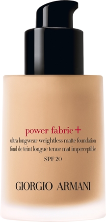 Armani Power Fabric+ Foundation visiškai maskuojantis makiažo pagrindas SPF 20+