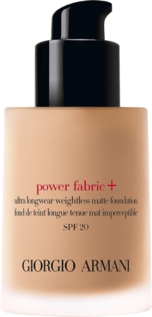 Armani Power Fabric+ Foundation visiškai maskuojantis makiažo pagrindas SPF 20+