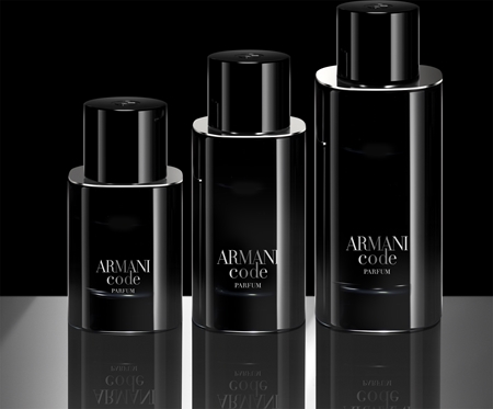 Armani Code Parfum perfume refillable for men