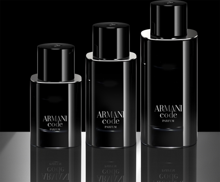 Armani Code Parfum perfume refillable for men notino